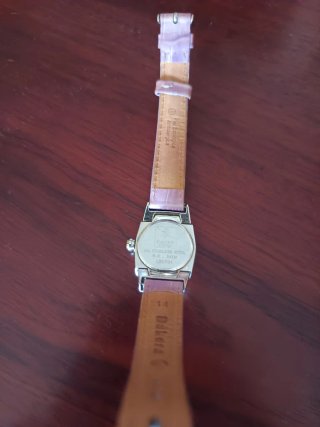 Reloj Racer Vintage Mujer Rosa y Plateado