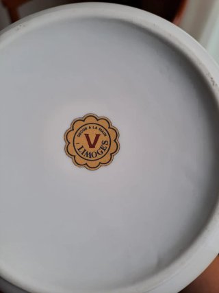 Porcelana Limoges Vignaud