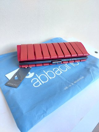 Borsetta pochette Abbacino a mano colore rosso