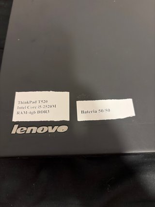Lenovo Thinkpad T520 Portátil