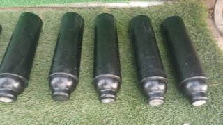 Lote 6 Patas Cama Negras