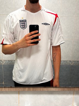 Camiseta Inglaterra Vintage 2005/2007 Umbro