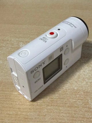 Cámara Sony ActionCam 4K FDR-X3000 acuática
