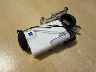 Cámara Sony ActionCam 4K FDR-X3000 acuática