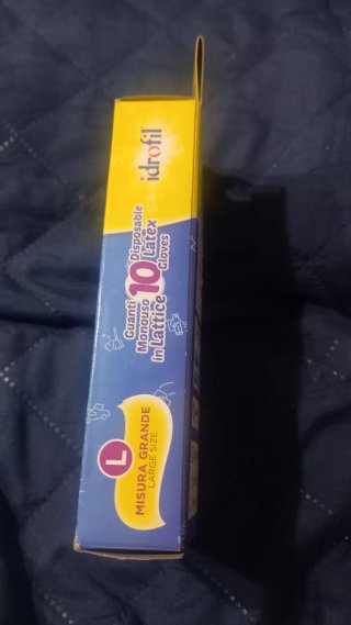 Guanti Monouso Lattice Idrofil L 10pz