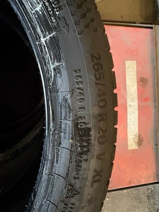 Neumáticos 245/45/20 y 265/40/20
