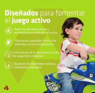 Moto Correpasillos Tundra Tornado INJUSA