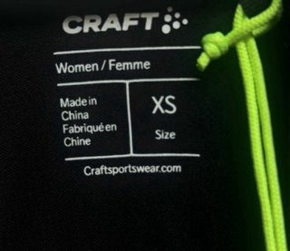 Talla XS. Camiseta de mujer CRAFT