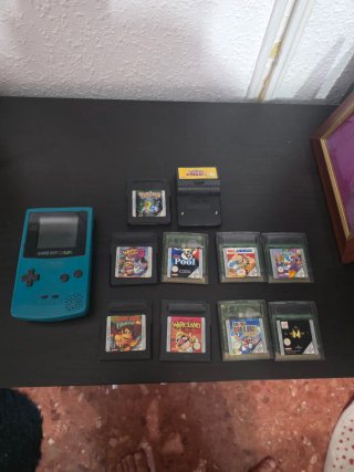 Lote Game Boy Color + Juegos