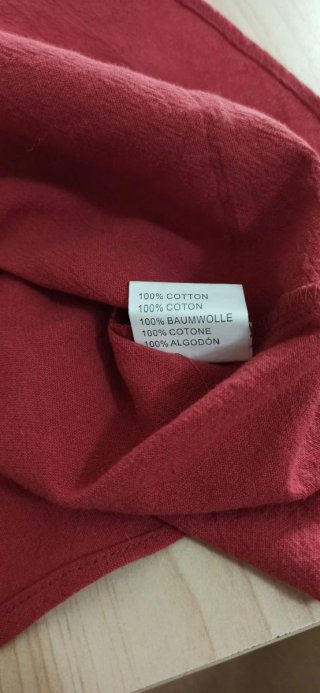 Vestito estivo rosso con fiocco