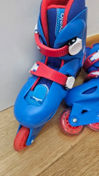 Patines Oxelo Ajustables Niños Talla 28-30 Azul