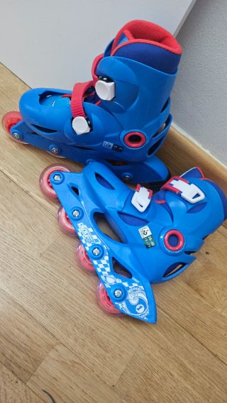 Patines Oxelo Ajustables Niños Talla 28-30 Azul