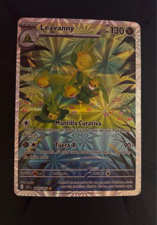 Leavanny 089/086 Full Art Holo Pokémon Español NM