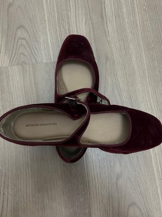 Zapatos Mary Jane terciopelo Amazon Essentials