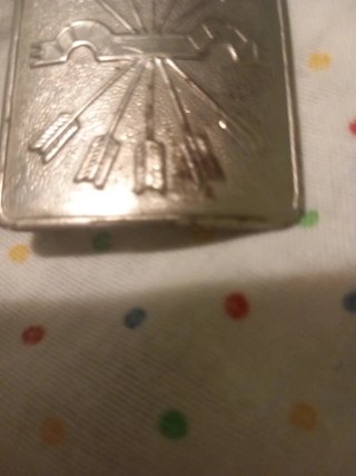Chapa Cinturón Falange Flechas y Yugo