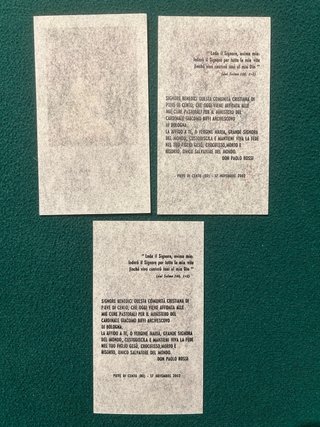 7 Santini su Carta Pergamena Serie 213-I.G.