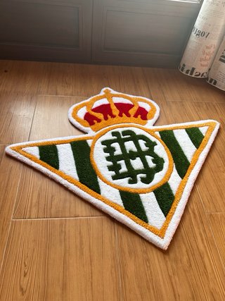 Alfombra personalizada fútbol Real Betis