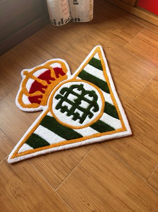 Alfombra personalizada fútbol Real Betis