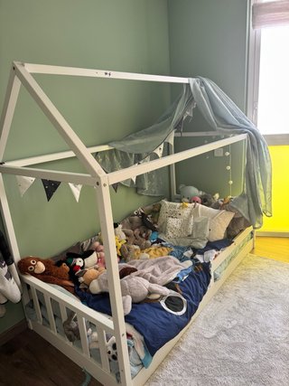 Cama infantil tipo casita Kids bed. Premium