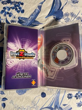 4 Juegos InviZimals PSP + Cámara