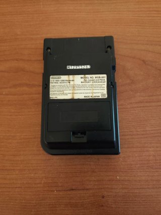 Nintendo Game Boy Pocket Negra