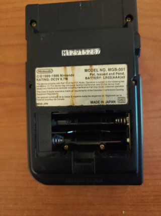 Nintendo Game Boy Pocket Negra