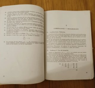 Matemáticas. Curso preuniversitario 1962