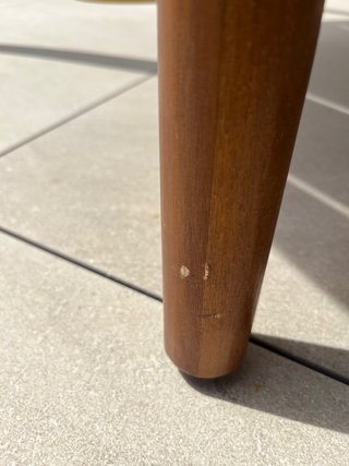 Tavolo rotondo estensibile in legno di acacia (SklumTenay)