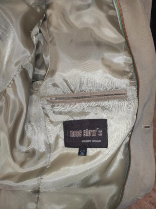 Traje de hombre beige