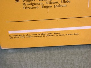 LP Don Carlo Giuseppe Verdi N.19