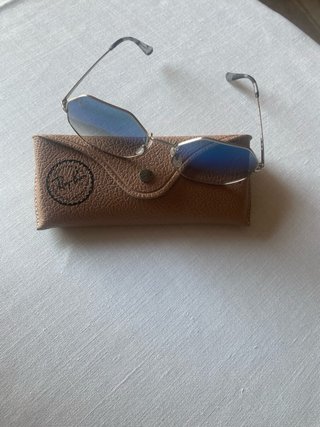 Gafas de Sol Ray-Ban Octagon Plateadas Unisex