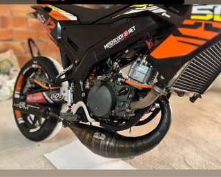Derbi Senda Supermotard Naranja/Negra