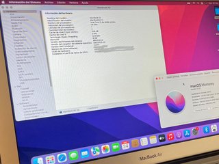 MacBook Air A1466 8GB 256GB Plata