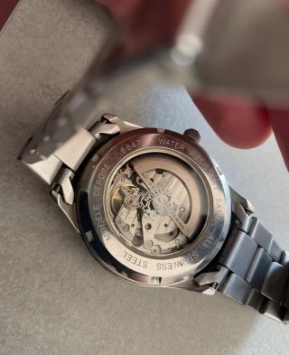 Reloj Festina Automático Open Heart Azul