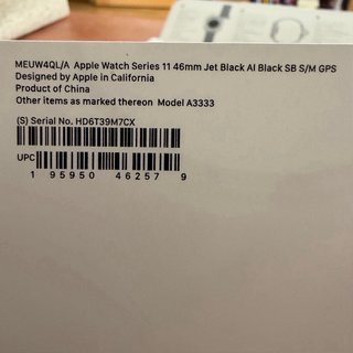 Apple Watch Series 11 46mm Negro