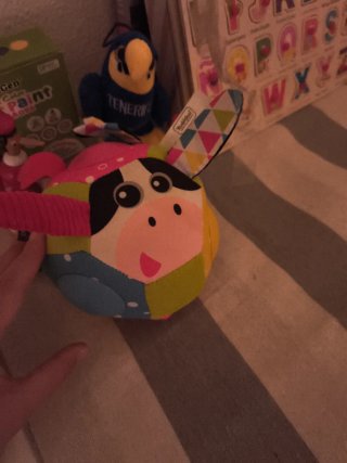 Pelota sensorial musical para bebés