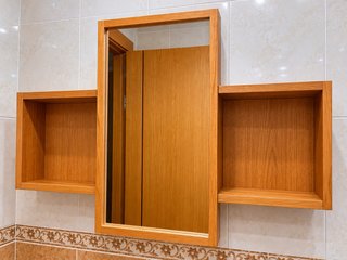 Mueble baño (o almacenaje en general) con espejo