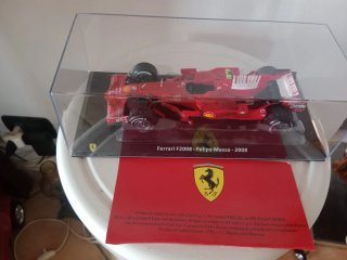 Modellino Ferrari F2008 Felipe Massa 2008