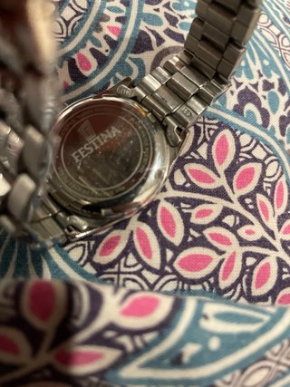 Reloj Festina Plata y Blanco