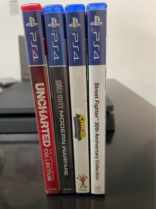 Consola PS4 Slim 1TB + 2 Mandos + Juegos