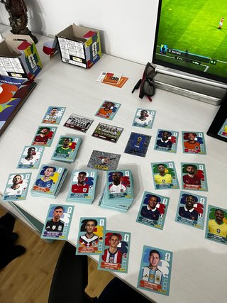 Cartas del Mundial Panini