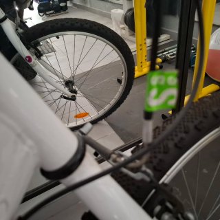 Bicicleta Rockrider 520 Blanca