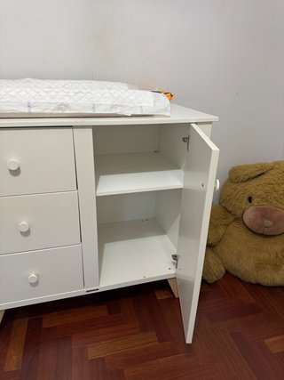 Mueble cambiador Kidsmill blanco