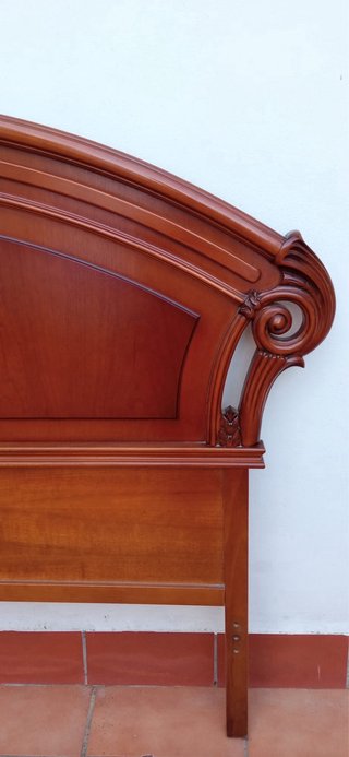 Cabecero de madera para cama de 135 cm