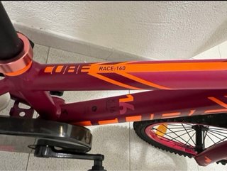 Bicicleta CUBE KID 160 GIRL con ruote da 16 pollici