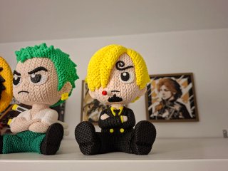 One Piece figuras crochet.