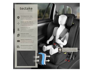 Seggiolino auto ISOFIX tectake