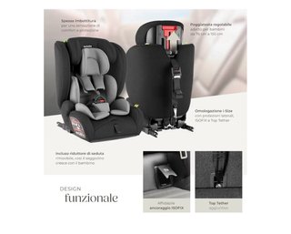 Seggiolino auto ISOFIX tectake