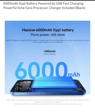 Xiaomi Redmi 15C 5G 256GB Nuevo