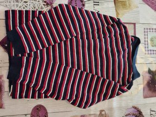 Camiseta manga larga rayas niño niña 5-6 años